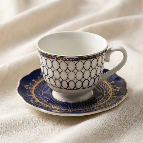 White_And_Blue_And_Golden_Ceramic_Pattern_Tea_Set_For_Kitchen_Set