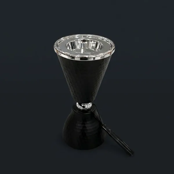 Black_And_Silver_Metal_Modern_Bakhoor_Burner_For_Home_Decor