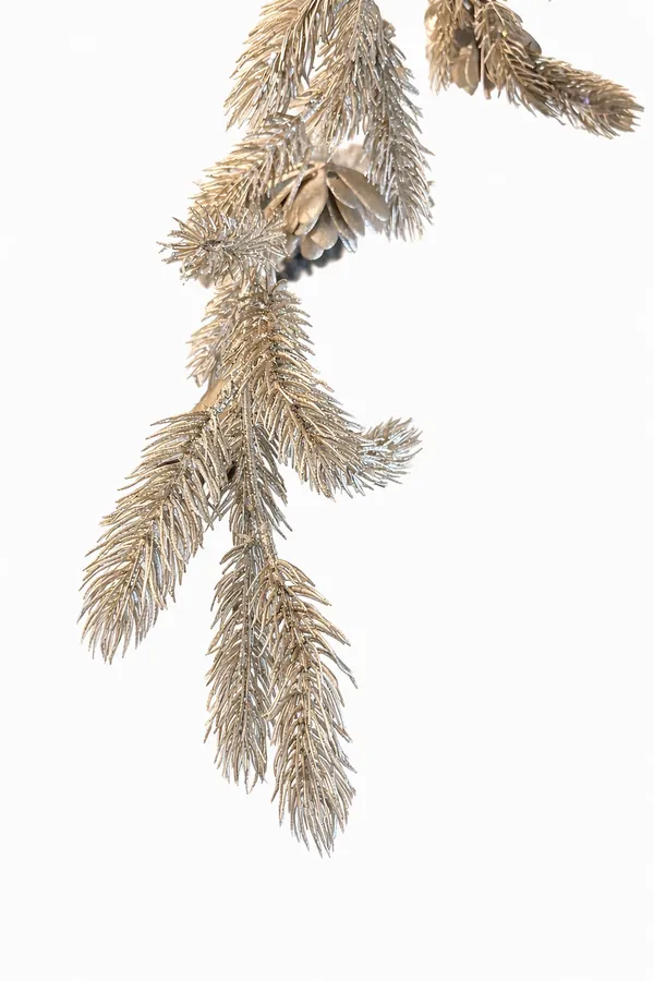 Silver_Artificial_Pine_And_Wire_Pine_Needle_Hanging_Garland_For_Home_Decor