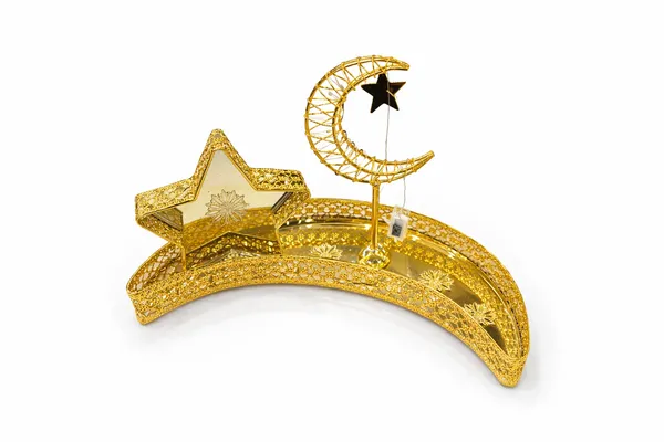 Golden_Metal_And_Glass_Crescent_Star_Tealight_Showpiece_For_Home_Decor