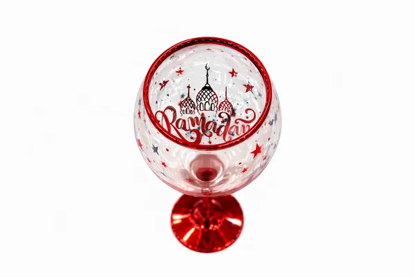 Red_Ramadan_Wine_Glass_For_Home_Decor