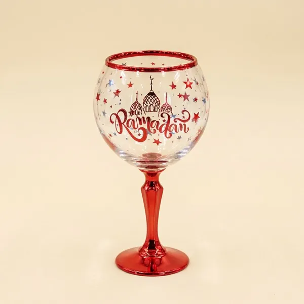 Red_Ramadan_Wine_Glass_For_Home_Decor