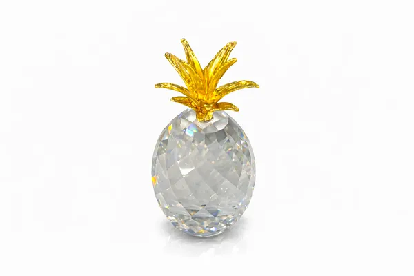 Golden_Crystal_And_Metal_Crystal_Pineapple_Table_Showpiece_For_Home_Decor