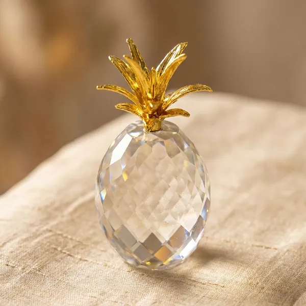 Golden_Crystal_And_Metal_Crystal_Pineapple_Table_Showpiece_For_Home_Decor