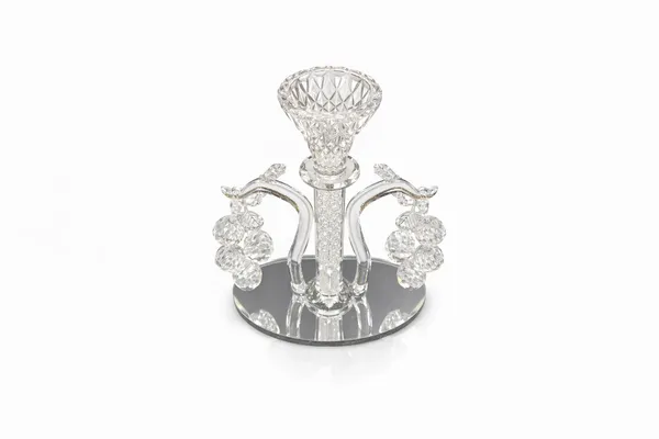 Transparent_Crystal_And_Glass_Crystal_Candle_Stand_With_Hanging_Crystals_For_Home_Decor