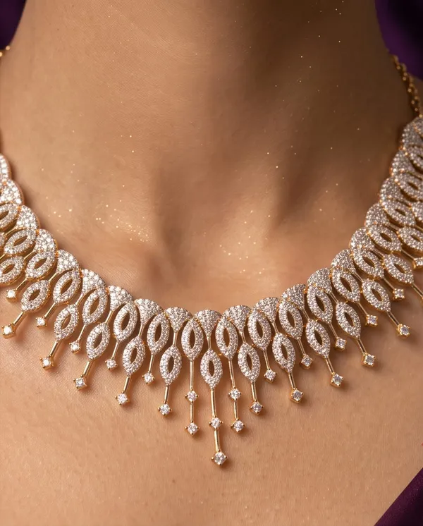 Diamond_Fringe_Necklace_&_Earrings_Set
