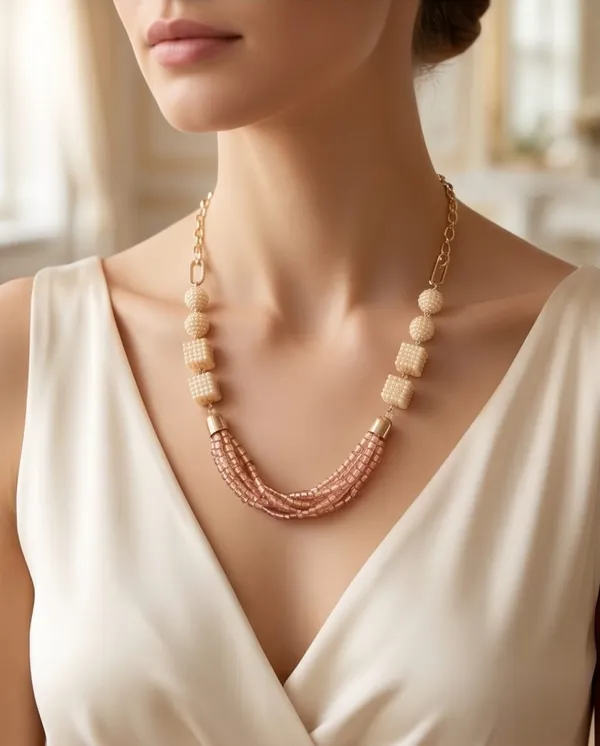 Ivory_Cube_Elegance_Necklace_Set
