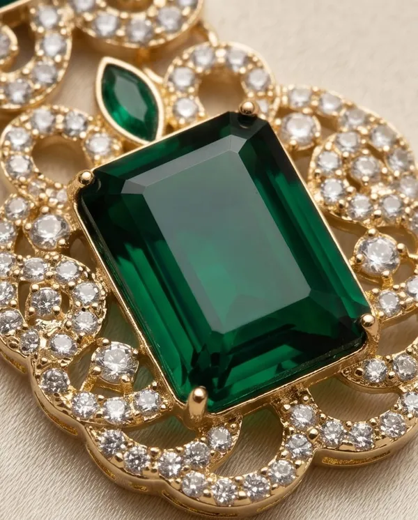 Maharani_Emerald_Necklace_Set