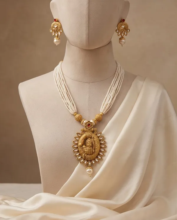 Shri_Ram_Pearl_Temple_Necklace_Set