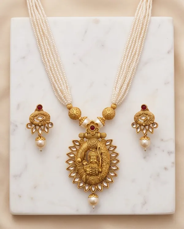 Shri_Ram_Pearl_Temple_Necklace_Set