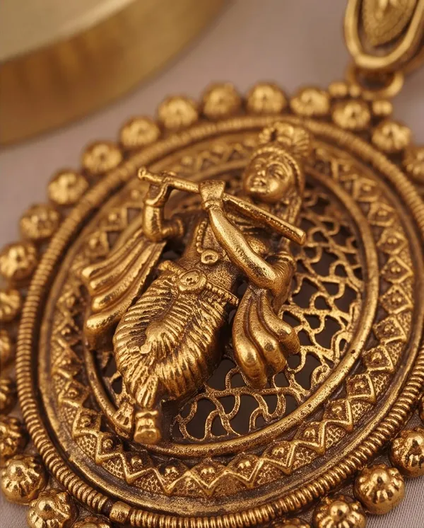 Krishna_Antique_Pendant