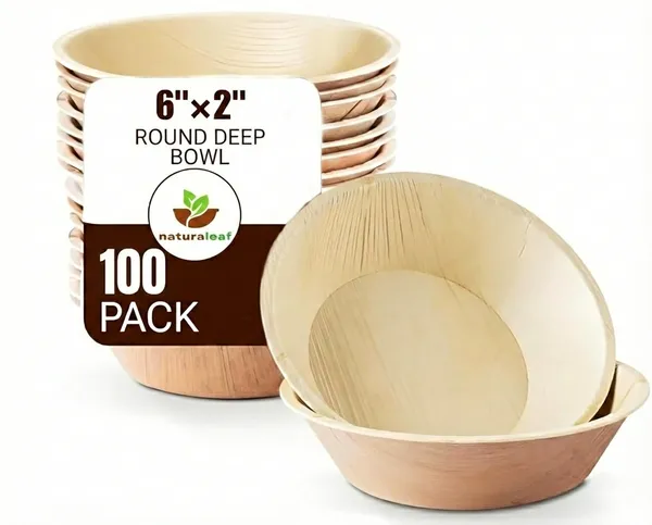 Brown_Areca_Palm_Leaf_Round_Deep_Bowl_(Pack_Of_100)