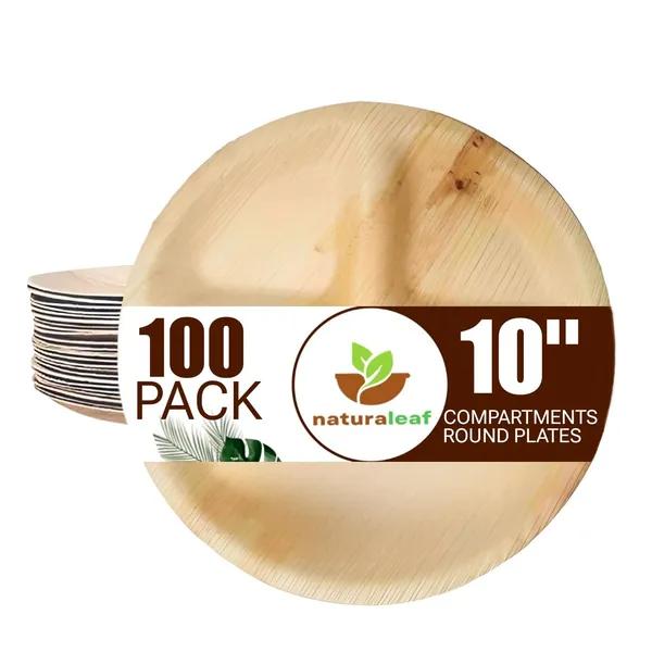 Brown_Areca_Palm_Leaf_Round_Plates_With_3_Compartment_(Pack_Of_100)