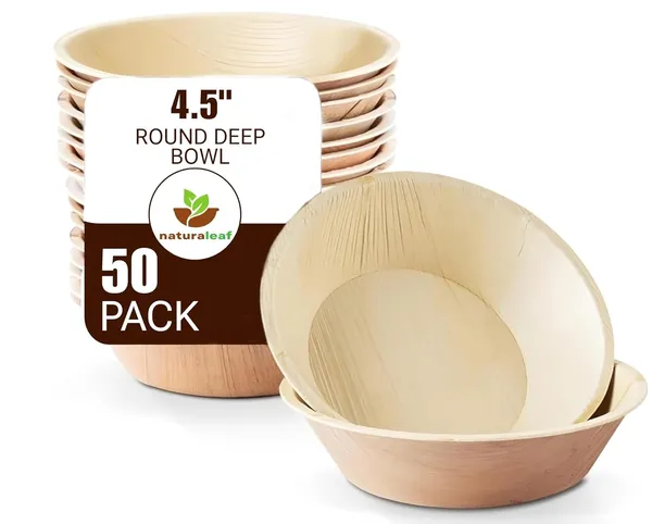 Brown_Areca_Palm_Leaf_Round_Deep_Bowl_(Pack_Of_50)