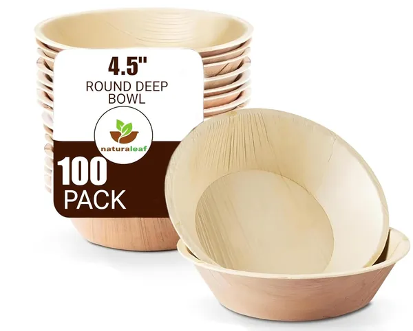Brown_Areca_Palm_Leaf_Round_Deep_Bowl_(Pack_Of_100)