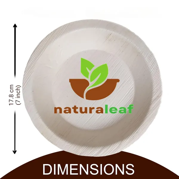 Brown_Areca_Palm_Leaf_Round_Plate_(Pack_Of_50)