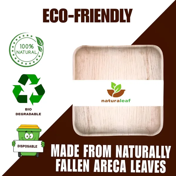 Brown_Areca_Palm_Leaf_Square_Plates_(Pack_Of_50)