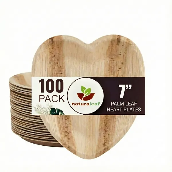 Brown_Areca_Palm_Leaf_In_Heart_Plates_(Pack_Of_100)
