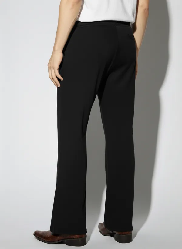 Black_Polyester_Fashionable_&_Trendy_Solid_Bell_Bottom_Pant_For_Men