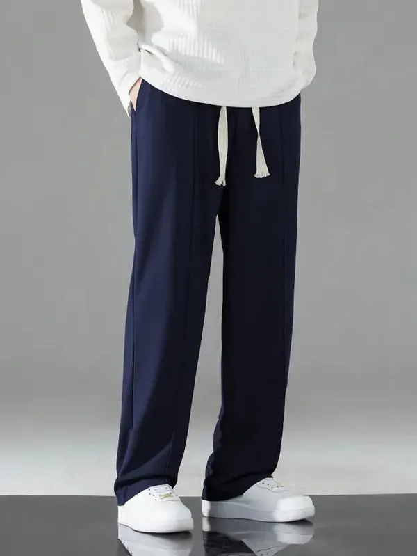 Blue_Polyester_Fashionable_&_Trendy_Straight_Fit_Trouser_For_Men