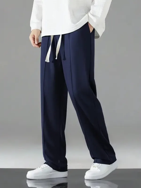 Blue_Polyester_Fashionable_&_Trendy_Straight_Fit_Trouser_For_Men