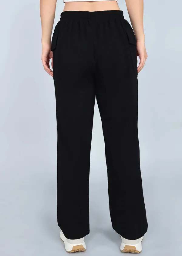 Black_Polyester_Fashionable_&_Trendy_Solid_Track_Pant_For_Women