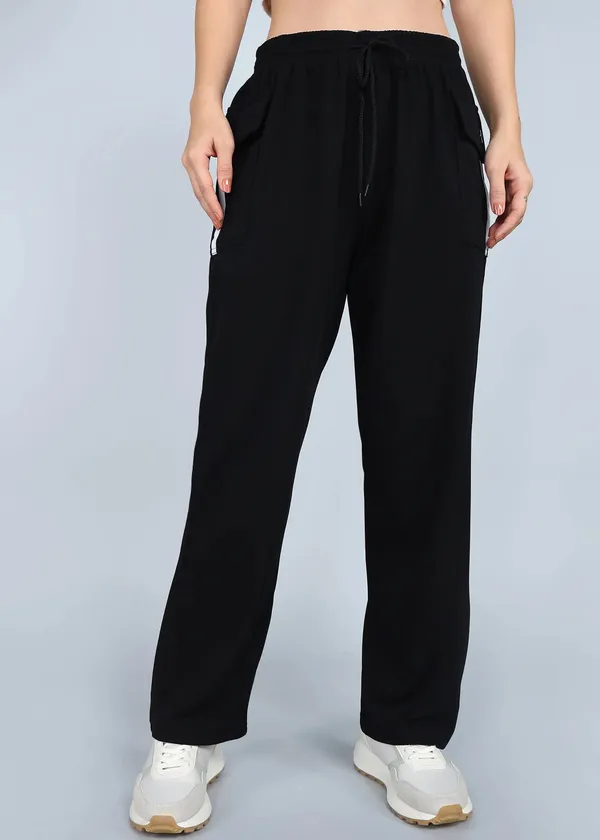 Black_Polyester_Fashionable_&_Trendy_Solid_Track_Pant_For_Women