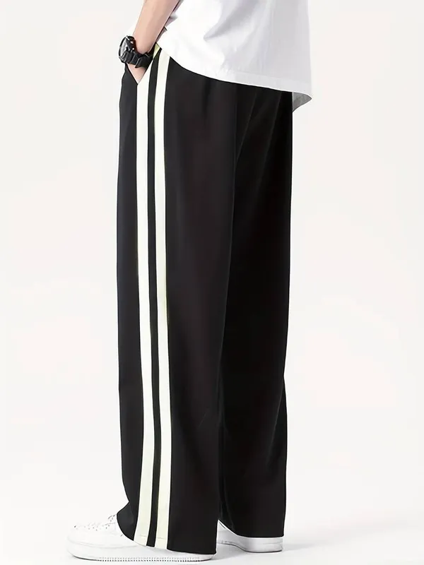 Black_Polyester_Fashionable_&_Trendy_Straight_Fit_Track_Pant_For_Men