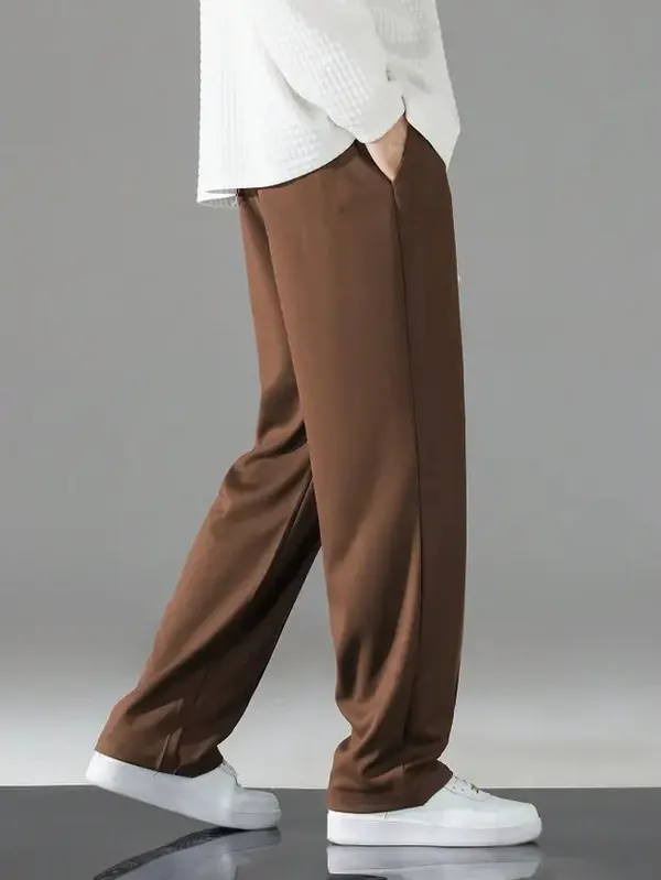 Brown_Polyester_Fashionable_&_Trendy_Straight_Fit_Trouser_For_Men