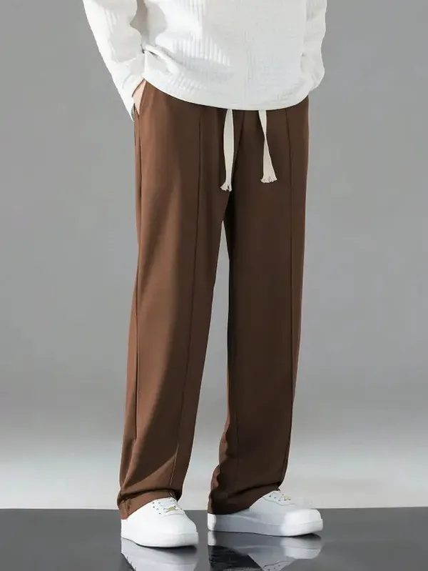 Brown_Polyester_Fashionable_&_Trendy_Straight_Fit_Trouser_For_Men