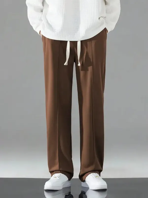 Brown_Polyester_Fashionable_&_Trendy_Straight_Fit_Trouser_For_Men