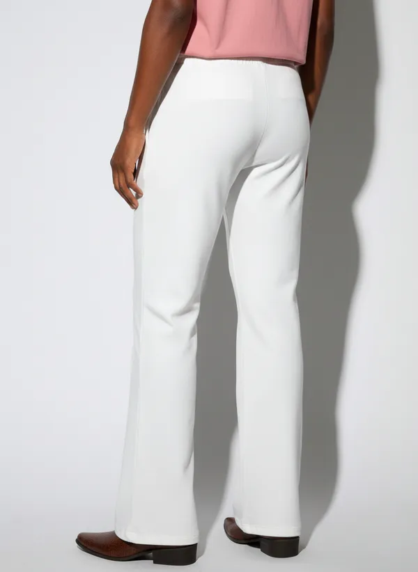 White_Polyester_Fashionable_&_Trendy_Solid_Bell_Bottom_Pant_For_Men