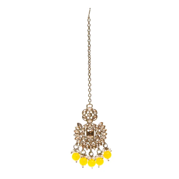 Yellow_Elegant_Design_Jewellery_Set_For_Women