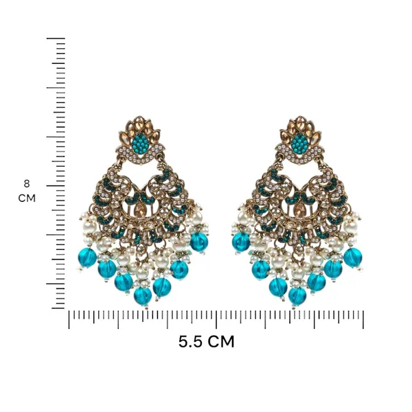 Ramagreen_Elegant_Design_Earrings_Chandbali_Earrings_Afgani_Style_Earrings_For_Women