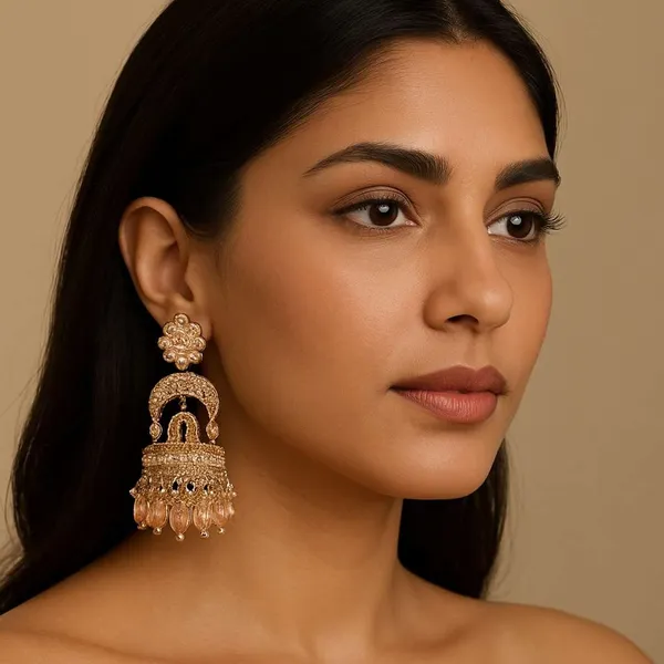Gold_Elegant_Design_Earrings_For_Women