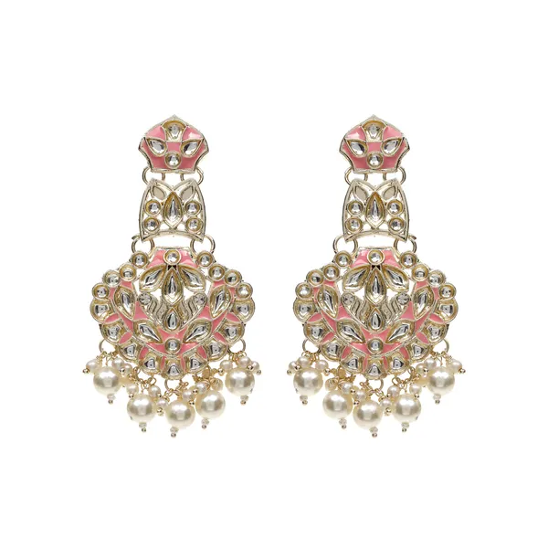 Pink_Elegant_Design_Earrings_For_Women