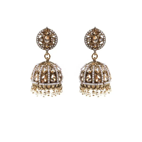 Gold_Elegant_Design_Earrings_Jhumki_Earrings_For_Women