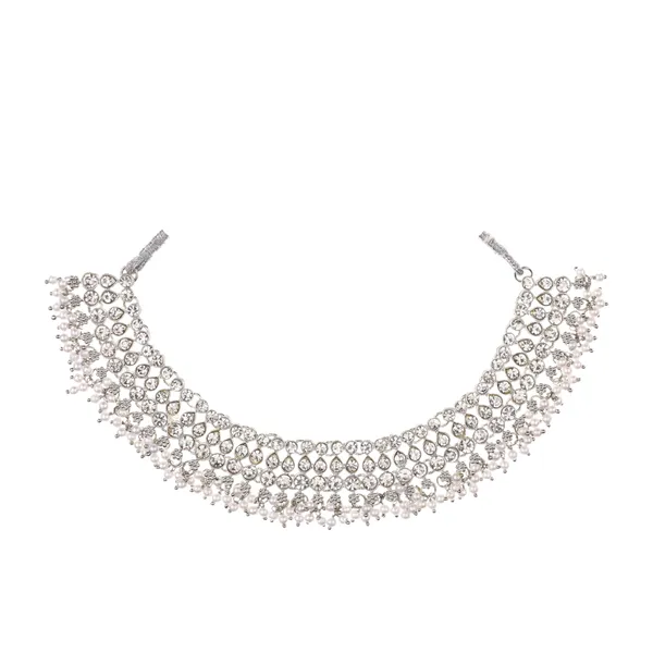 Silver_Elegant_Design_Jewellery_Set_For_Women