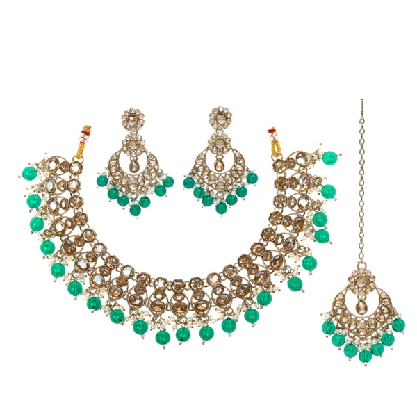 Green_Elegant_Design_Jewellery_Set_For_Women