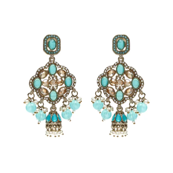 Blue_Elegant_Design_Earrings_For_Women