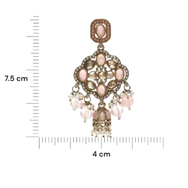 Pink_Elegant_Design_Earrings_For_Women