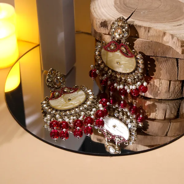 Ranipink_Elegant_Design_Earrings_Chandbali_Earring_For_Women