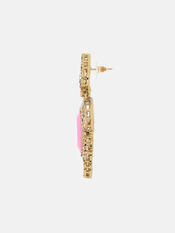Pink_Elegant_Design_Earrings_For_Women