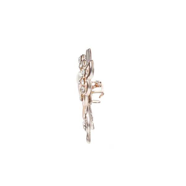 Beige_Elegant_Design_Designer_Metal_Brooch_For_Women