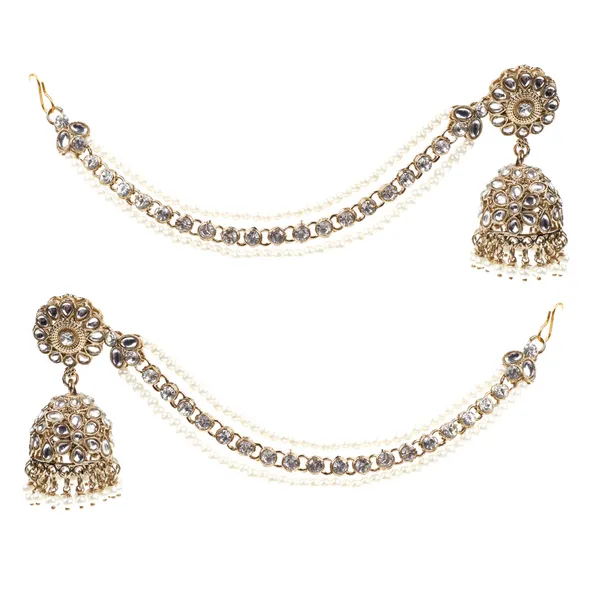 Gold_Elegant_Design_Earrings_Jhumki_Earrings_For_Women