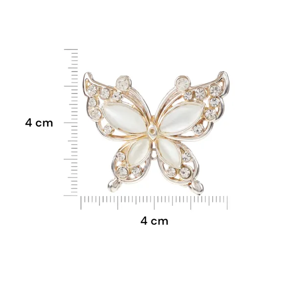 White_Elegant_Design_Designer_Metal_Brooch_For_Women
