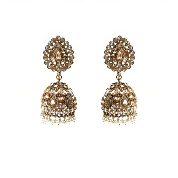 Gold_Elegant_Design_Earrings_Jhumki_Earrings_For_Women