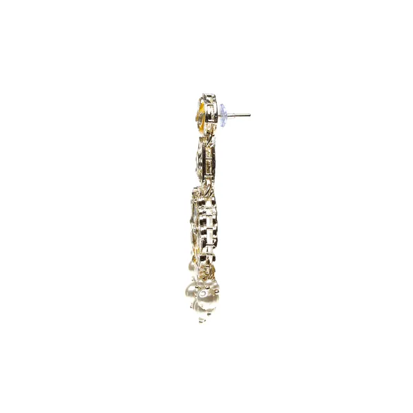 Yellow_Elegant_Design_Earrings_For_Women