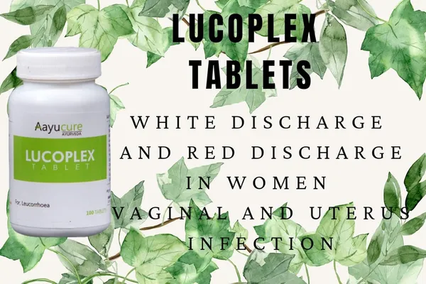 100%_Natural_White_Ayurvedic_Lucoplex_Tablets_(100_Tablets)_For_Adults