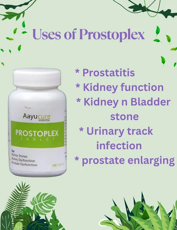 100%_Natural_White_Prostoplex_Tablets_100%_Natural_â€“_Ayurvedic_Prostate_Health_Support_â€“_100_Herbal_Tablets_For_Urinary_Wellness_And_Menâ€™S_Health_For_Adults